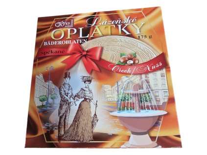 Oplatky 170g Ořiskové Orthos Cheb