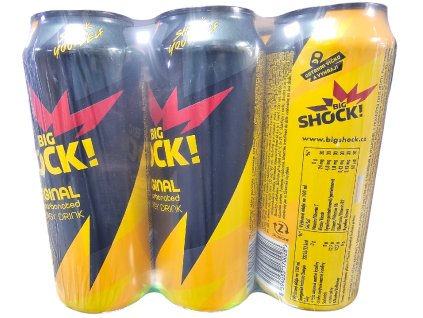 Big Shock!! original plech 500ml