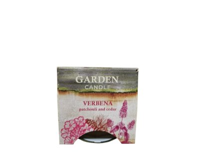 BARTEK CANDLES Svíčka ve skle Garden - Verbena 115g