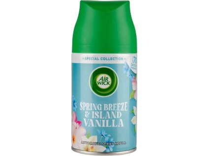 airwick spring breeze and island vanilla