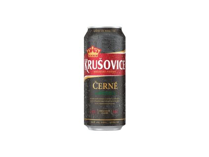 Pivo Krušovice černé plech 0,5L