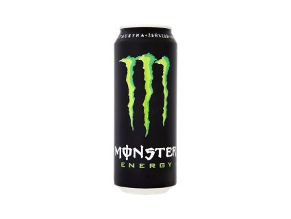 Monster energy 500ml Zelená