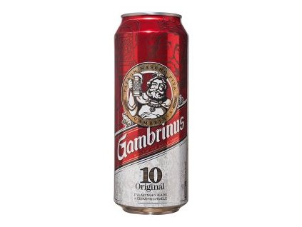 Pivo Gambrinus 0,5 L 10% Plech