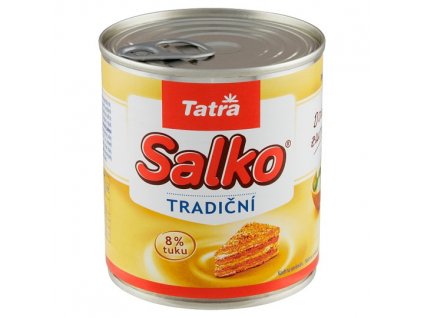 Tatra Salko Tradiční Kondenzované slazené mléko 8% 397 g