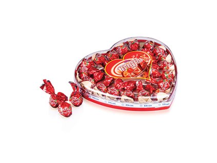 Elvan Truffle Srdce 280g - jahoda