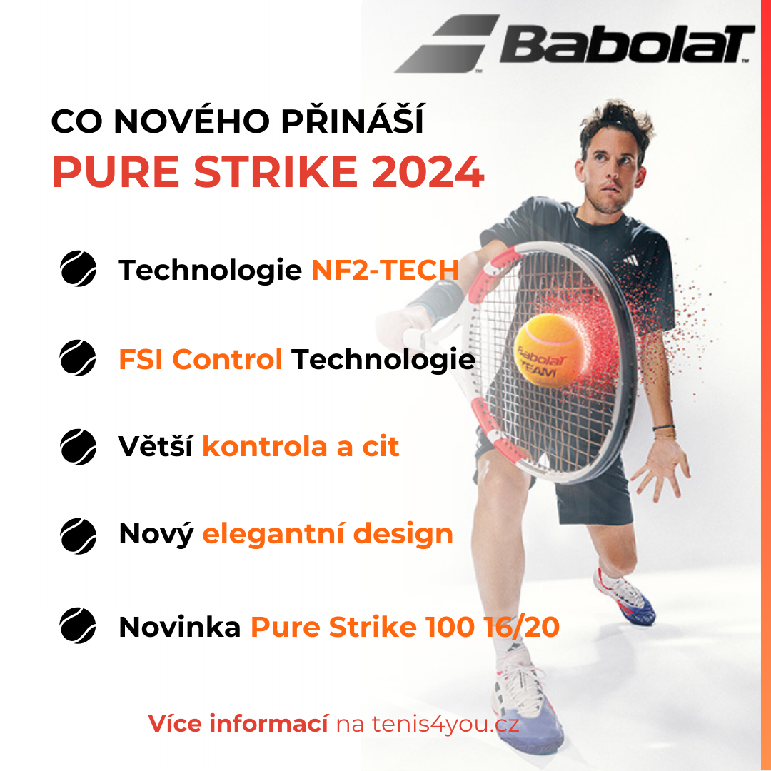 Co nového přináší Babolat Pure Strike 2024?