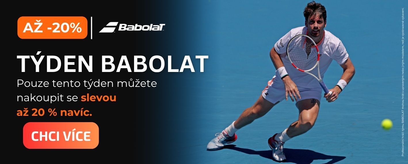 Babolat týden, sleva až 20%