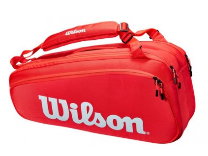 wilson super tour 9pk red