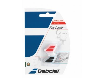 Babolat FLAG DAMP 1+1 fluo red, black