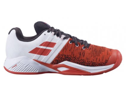 panska tenisova obuv babolat propulse blast clay red white 87411
