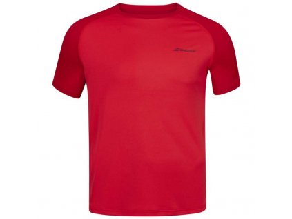 Pánské tričko Babolat Play Crew Neck Tee Men Tomato Red