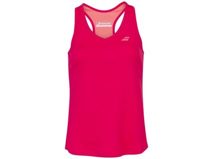 babolat play tank top women red rose 1