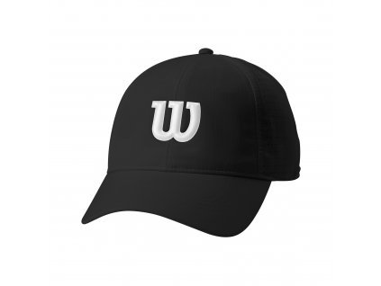 WRA815202 0 Ultralight Tennis Cap II Unisex BL WH.png.high res