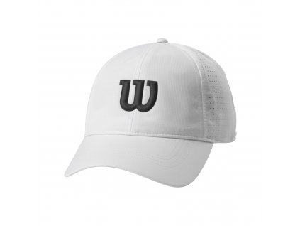 WRA815201 0 Ultralight Tennis Cap II Unisex WH BL.png.high res