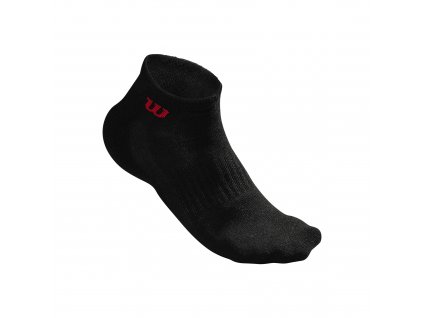 WRA803102 0 Quarter Sock Mens Black.png.high res