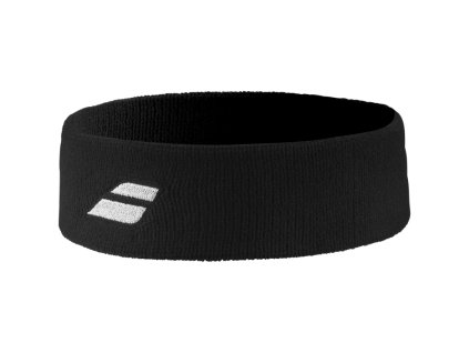 logo headband black black