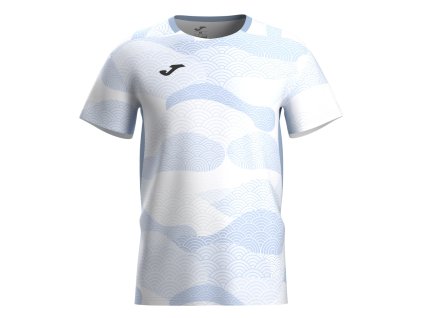 tenisove triko joma challenge short sleeve t shirt blue