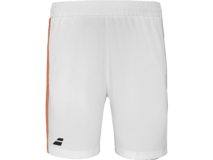 pánské šortky babolat play short men white orange