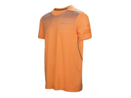 pánské tričko Babolat Perf Crew Neck Tee  - oranžové