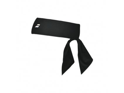 babolat tie headband black