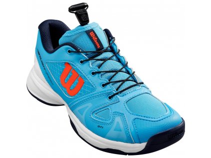 46761562210B Wilson Rush Pro Jr QL Tennisschuh Kinder blau