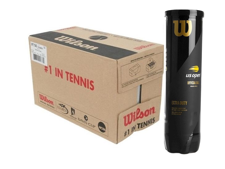 Tenisové míče Wilson US OPEN 72 ks - karton 18 doz