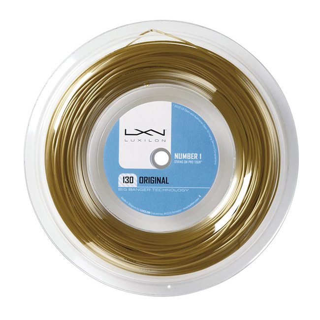 Tenisový výplet Luxilon Original 1.30 200m průměr výpletu: 1,30 mm