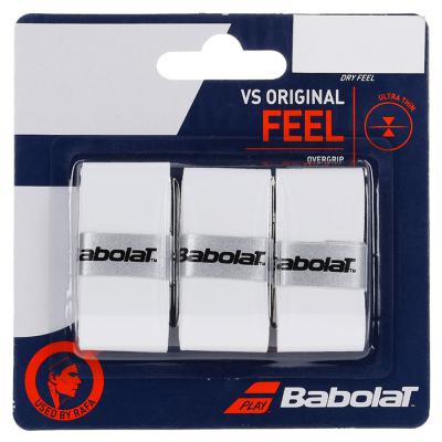 Vrchní omotávka Babolat VS Grip Original Feel X3 - bílá