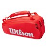 wilson super tour 9pk red