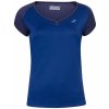 babolat play cap sleeve top girl estate blue