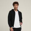Pánská mikina Wilson M Unisex Team Zip Hoodie Black