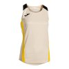 damske tilko joma montreal sleeveless shirt beige yellow