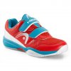 Tenisová obuv Head Nitro Velcro Kids Red/malibu blue (Velikost Junior UK 13  EU 31)