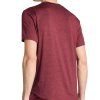 pánské tričko wilson m everyday performance tee cranberry back