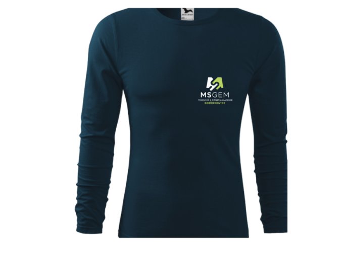 Pánské  tričko Fit-T s dlouhým rukávem MS GEM