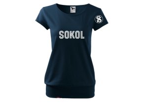 Dámské tričko s volným střihem Sokol HT var.1