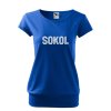 Dámské tričko s volným střihem Sokol Hlásná Třebaň - různé barvy