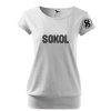 Dámské tričko s volným střihem Sokol HT var.1