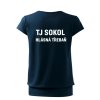 Dámské tričko s volným střihem Sokol Hlásná Třebaň - různé barvy