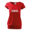 Dámské tričko s volným střihem Sokol var.2