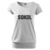 Dámské tričko s volným střihem Sokol var.2