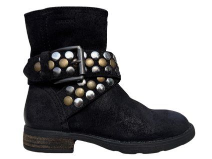 Geox Sofia - Black suede leather