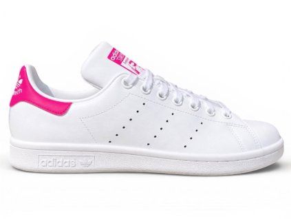 Stan Smith J Cloud White / Bold Pink