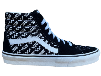 Vans SK8-HI 'Logo Repeat - Black