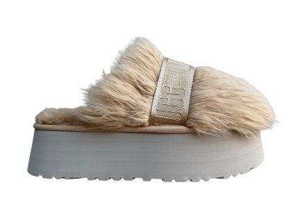 UGG Sustainable Fluff Momma Slide White