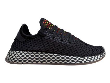 adidas Deerupt Runner Core Black/ Sesame/ Solar Red