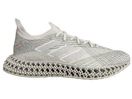 adidas 4DFWD Strung Grey Matte Silver Pure Ruby