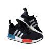 adidas NMD_R1 Core Black/Silver Metallic/Solar Red