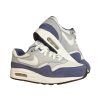Nike Air Max 1 Blue / White / Pure Platinum (Black / White / Pure Platinum