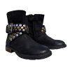 Geox Sofia - Black suede leather
